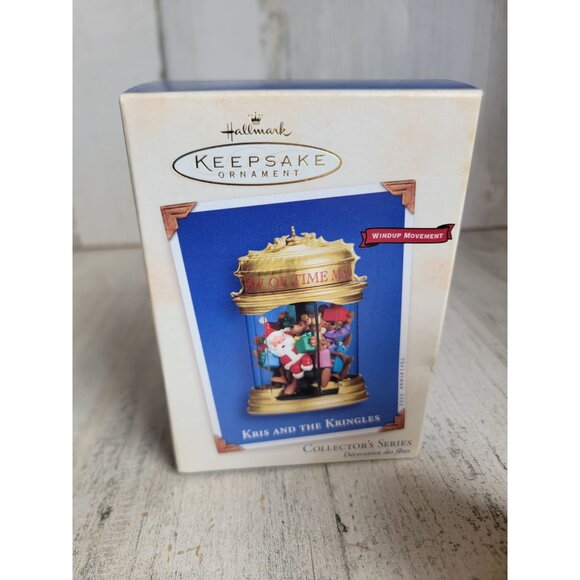Hallmark NEW Kris‎ and the kringles wind up ornament Xmas - Picture 7 of 7